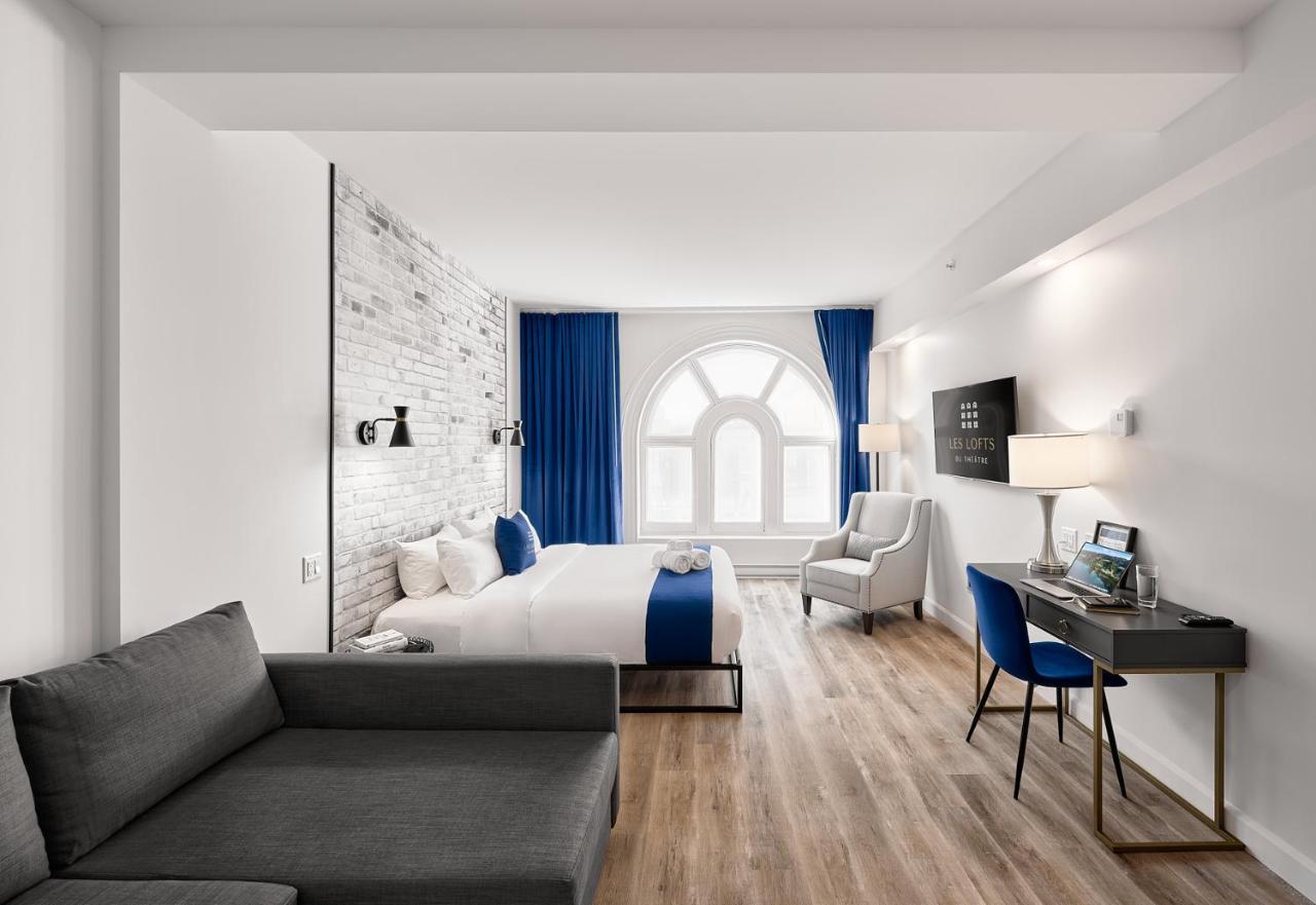 魁北克Les Lofts Du Theatre公寓 外观 照片