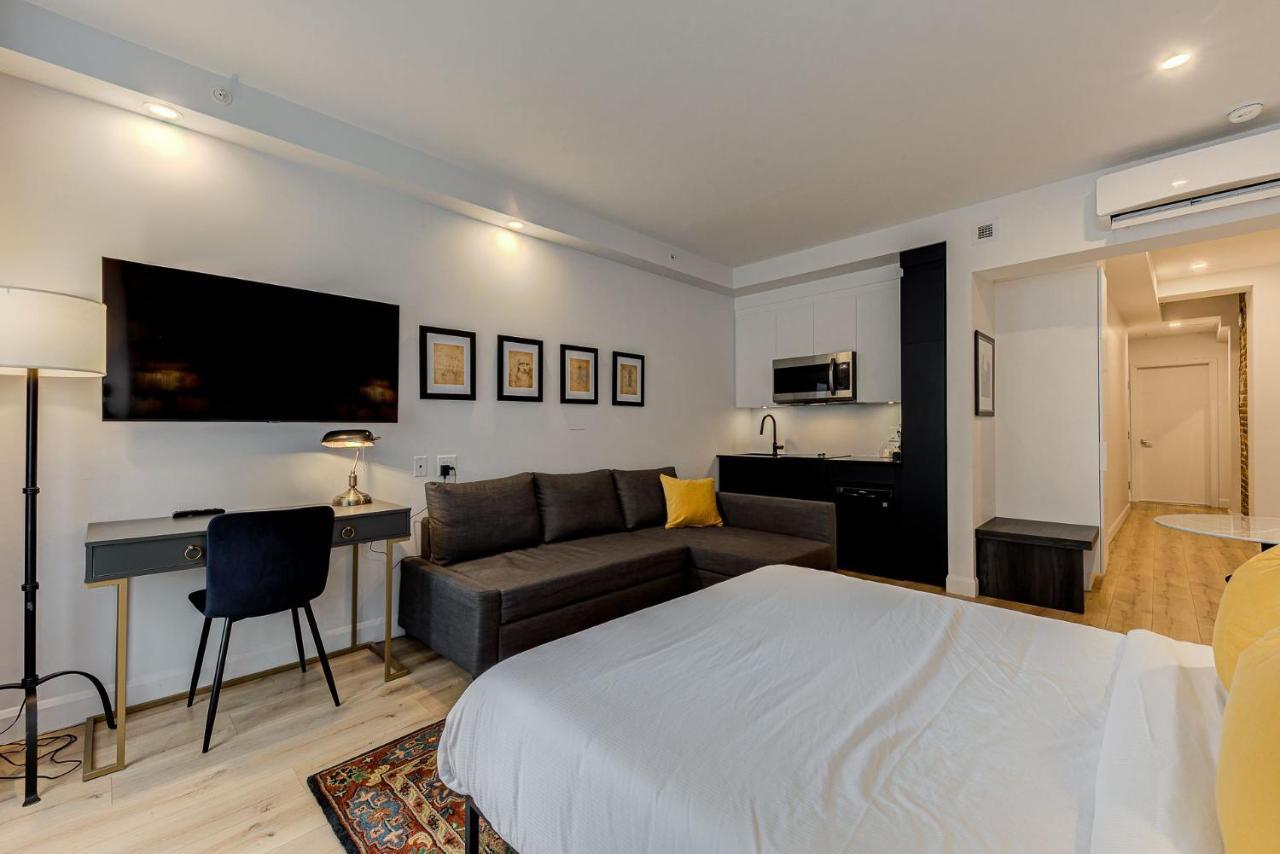 魁北克Les Lofts Du Theatre公寓 外观 照片